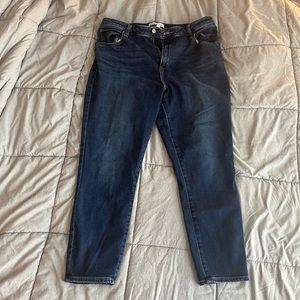 Abercrombie Curve Love High rise super skinny jean